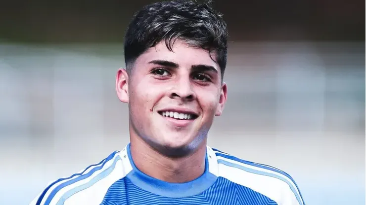 Cauan Baptistella, jovem meia-atacante do Cruzeiro