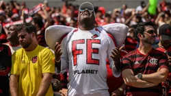 PHILADELPHIA, PENNSYLVANIA - JUNE 20: A CR Flamengo fan dressed up as an angel enjoys the atmosphere during the FIFA Club World Cup 2025 group D match between CR Flamengo and Chelsea FC at Lincoln Financial Field on June 20, 2025 in Philadelphia, Pennsylvania. (Photo by David Ramos/Getty Images)