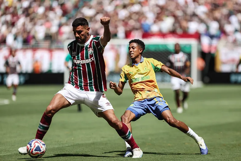 Ignácio em ação pelo Fluminense no Mundial de Clubes. Foto: Lucas Merçon/Fluminense FC