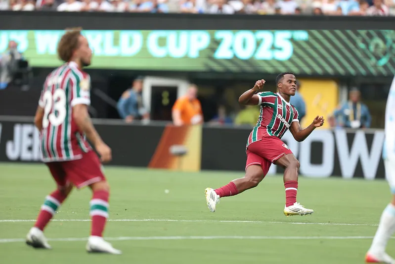 Arias em ação pelo Fluminense no Mundial de Clubes. Foto: Marcelo Gonçalves/Fluminense FC