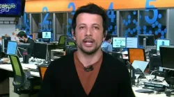 André Hernan, jornalista esportivo. Imagem: Reprodução/SporTV