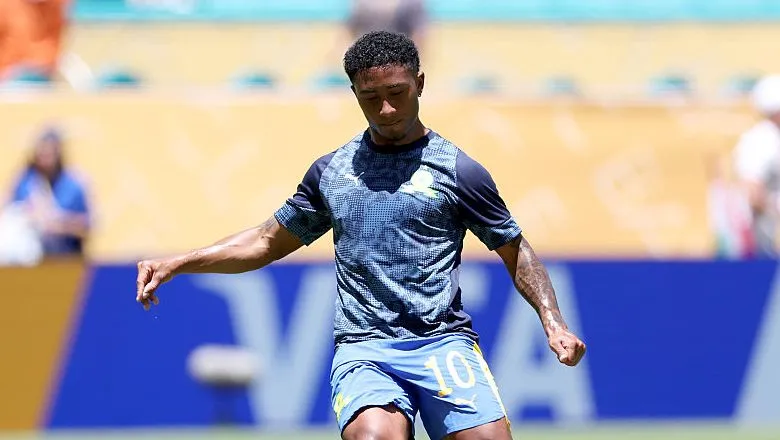 Lucas Ribeiro no Mamelodi Sundowns - Foto: Megan Briggs/Getty Images