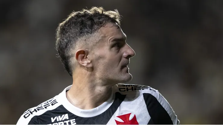 RJ - RIO DE JANEIRO - 31/05/2025 - BRASILEIRO A 2025, VASCO X BRAGANTINO - Vegetti jogador do Vasco durante partida contra o Bragantino no estadio Sao Januario pelo campeonato Brasileiro A 2025.