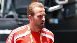 Kane durante a última rodada da fase de grupos, contra o Benfica-POR