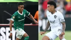 Estêvão e Igor Jesus (Cesar Greco/Palmeiras; Vitor Silva/Botafogo)