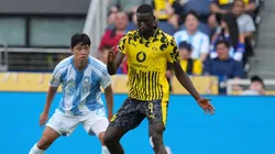 Serhou Guirassy pelo Borussia Dortmund em partida diante do Ulsan. Foto: Associated Press / Alamy Stock Photo