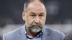 SP - SAO PAULO - 21/05/2025 - COPA DO BRASIL 2025, CORINTHIANS X NOVORIZONTINO - Augusto Melo presidente do Corinthians durante partida contra o Novorizontino no estadio Arena Corinthians pelo campeonato Copa Do Brasil 2025. Foto: Marcello Zambrana/AGIF