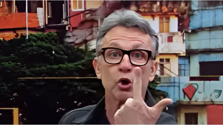 Craque Neto durante edição do programa Os Donos da Bola. Foto: Reprodução/ YouTube.