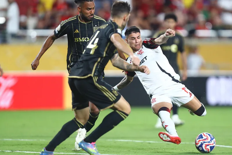Flamengo ficou no empate com o Los Angeles FC pelo Mundial de Clubes. Foto: Gilvan de Souza/Flamengo