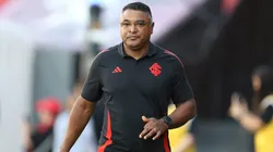 Roger Machado técnico do Internacional durante a partida entre Sport e Internacional no Estádio da Ilha do Retiro em Recife (PE), pelo campeonato brasileiro Série A. Foto: Marlon Costa/AGIF