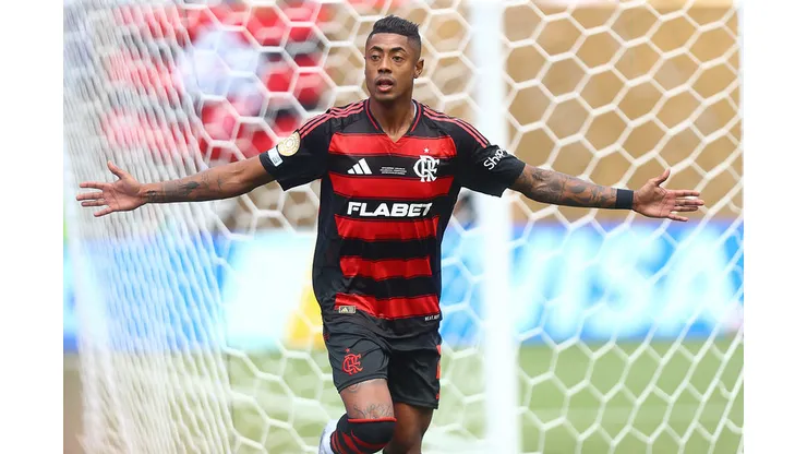 Bruno Henrique marcou contra o Chelsea, pelo Mundial de Clubes. Foto: Gilvan de Souza/Flamengo