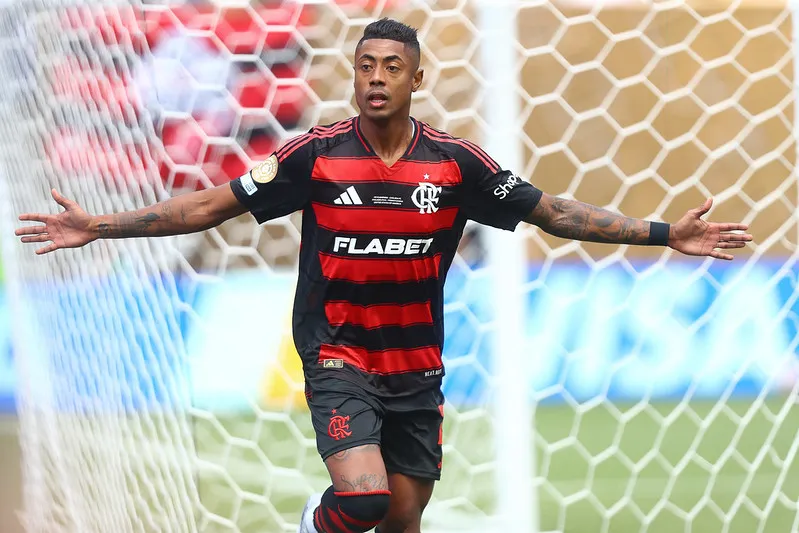 Bruno Henrique marcou contra o Chelsea, pelo Mundial de Clubes. Foto: Gilvan de Souza/Flamengo
