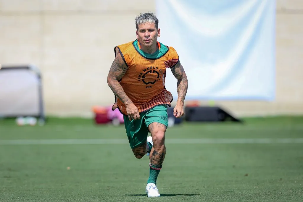 Soteldo evoluiu em recuperação de contusão muscular e pode jogar contra a Inter de Milão – (Foto: Marcelo Gonçalves/Fluminense FC)