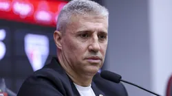 Crespo em coletiva de apresentação no São Paulo - Foto by Ricardo Moreira/Getty Images)