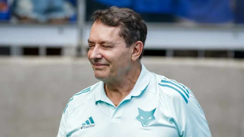 Pedro Lourenço presente no Mineirão. Foto: Fernando Moreno/AGIF.