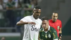 Caíque durante duelo contra o Palmeiras, no ano passado.