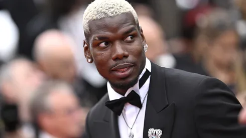 CANNES, FRANCE – MAY 19: Paul Pogba attends the "Highest 2 Lowest" red carpet at the 78th annual Cannes Film Festival at Palais des Festivals on May 19, 2025 in Cannes, France. (Photo by Gareth Cattermole/Getty Images)