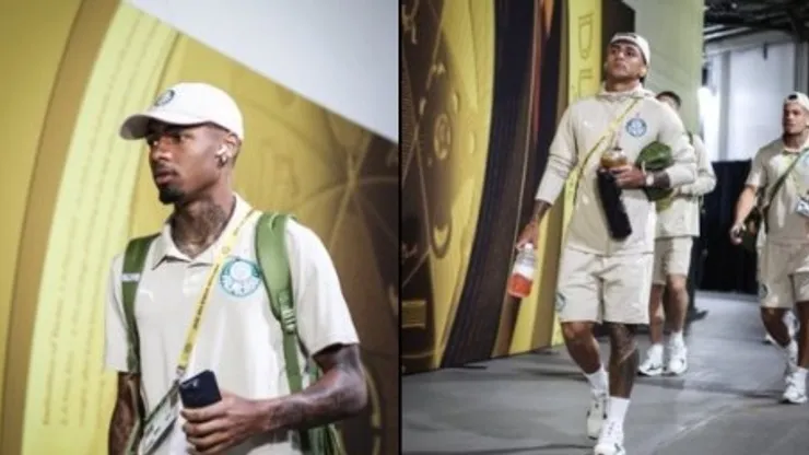 Chegada do Palmeiras