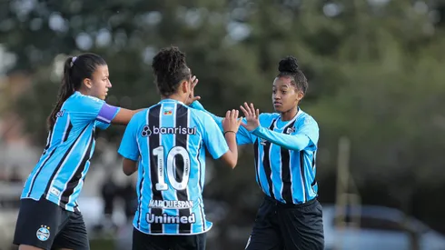 Grêmio disputa o Brasileirão Feminino Sub-17 na temporada - Foto: Guilherme Testa/Grêmio FBPA
