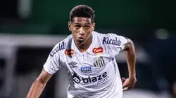 Souza durante partida do Peixão na Série B. Foto: Raul Baretta/ Santos FC.