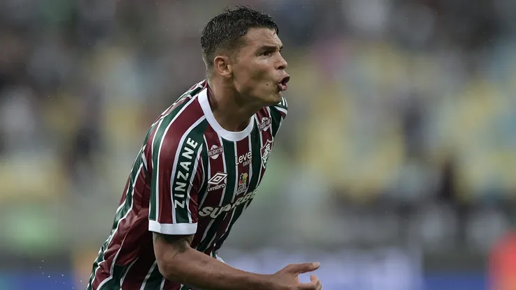 Freytes destacou a importância de Thiago Silva para o Fluminense. Foto: Thiago Ribeiro/AGIF