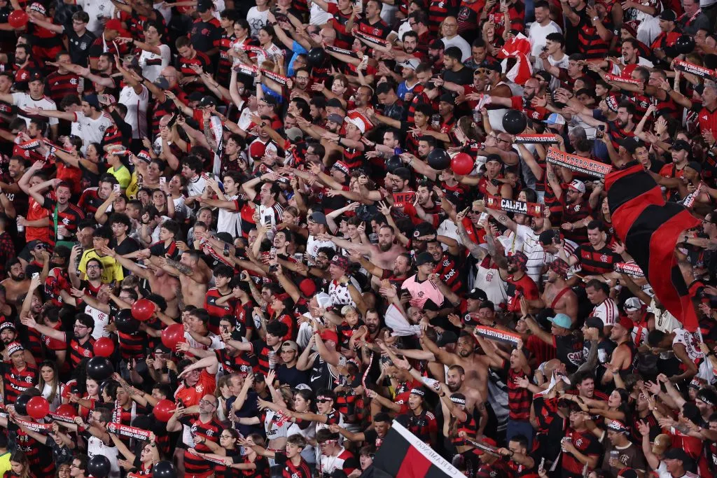 Torcida do Flamengo em Orlando, Florida. – (Photo by Megan Briggs/Getty Images)