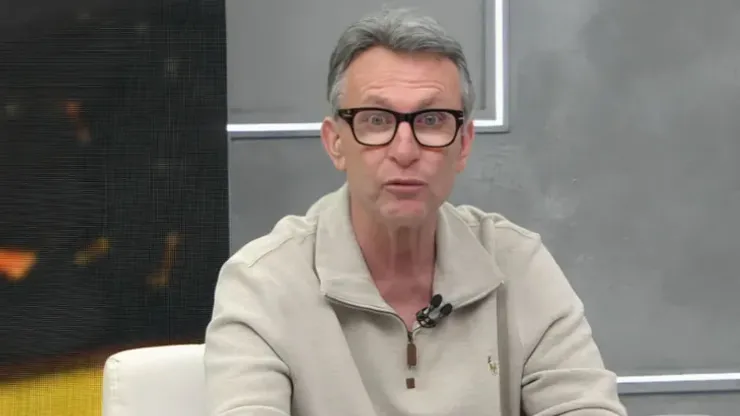Craque Neto em registro no programa da Band "Apito Final" - Foto: Reprodução -YouTube