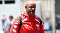CHARLOTTE, NORTH CAROLINA - JUNE 24: Vincent Kompany, Head Coach of FC Bayern Munchen, arrives at the stadium prior to the FIFA Club World Cup 2025 group C match between SL Benfica and FC Bayern München at Bank of America Stadium on June 24, 2025 in Charlotte, North Carolina. (Photo by Kevin C. Cox/Getty Images)