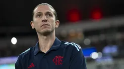 RJ - RIO DE JANEIRO - 21/05/2025 - COPA DO BRASIL 2025, FLAMENGO X BOTAFOGO-PB - Filipe Luis tecnico do Flamengo durante partida contra o Botafogo-PB no estadio Maracana pelo campeonato Copa Do Brasil 2025. Foto: Jorge Rodrigues/AGIF