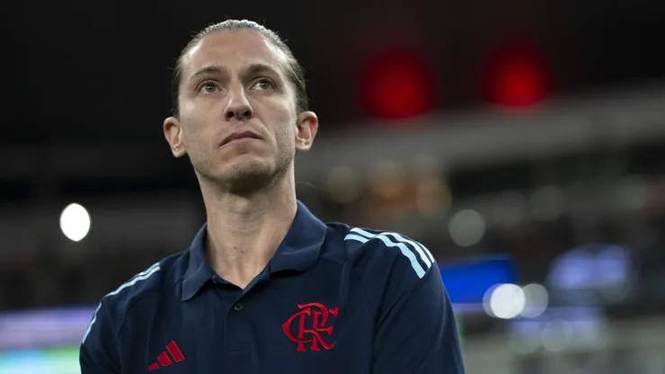 RJ - RIO DE JANEIRO - 21/05/2025 - COPA DO BRASIL 2025, FLAMENGO X BOTAFOGO-PB - Filipe Luis tecnico do Flamengo durante partida contra o Botafogo-PB no estadio Maracana pelo campeonato Copa Do Brasil 2025. Foto: Jorge Rodrigues/AGIF