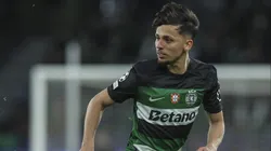 LISBON, PORTUGAL - FEBRUARY 12: Biel Teixeira of Sporting CP makes is debut in Sporting CP team during the UEFA Champions League 2024/25 League Knockout Play-off First Leg match between Sporting Clube de Portugal and Borussia Dortmund at on February 12, 2025 in Lisbon, Portugal. (Photo by Carlos Rodrigues/Getty Images)