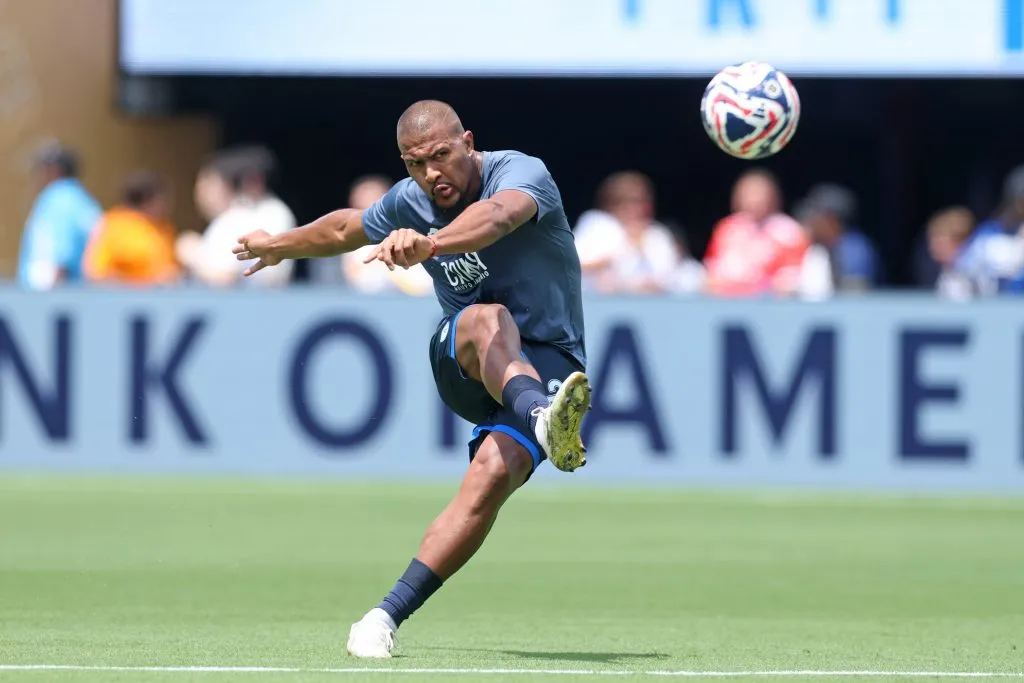 Rondón em atividade pelo Pachuca durante o Mundial de Clubes (Photo by Richard Pelham/Getty Images)
