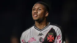 Leandrinho, jogador do Vasco, durante partida contra o Cuiabá, pelo Brasileirão Betano de 2024. Foto: Thiago Ribeiro/AGIF.