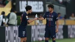 Vitinha e João Neves se destacam em goleada e classificação do PSG (Photo by Harry How/Getty Images)