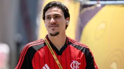 PHILADELPHIA, PENNSYLVANIA - JUNE 20: Pedro #9 of CR Flamengo looks on prior to the FIFA Club World Cup 2025 group D match between CR Flamengo and Chelsea FC at Lincoln Financial Field on June 20, 2025 in Philadelphia, Pennsylvania. (Photo by David Ramos/Getty Images)