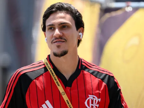 Flamengo chega ao estádio focado para duelo contra o Bayern