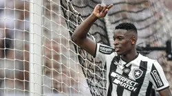 Luiz Henrique, ex-jogador do Botafogo, durante partida contra o São Paulo, pelo Brasileirão Betano de 2024. Foto: Thiago Ribeiro/AGIF.