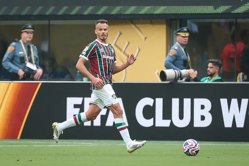 Renê em ação pelo Fluminense no Mundial. Foto: Marcelo Gonçalves/Fluminense FC