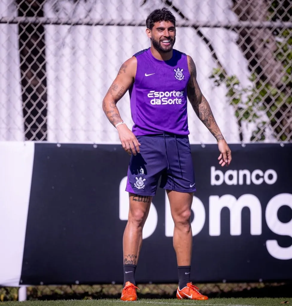 Yuri Alberto de volta aos treinos do Corinthians – Foto: Reprodução/Instagram