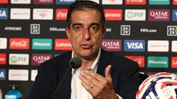 Renato Paiva em entrevista coletiva durante o Super Mundial de Clubes. Foto: Stu Forster