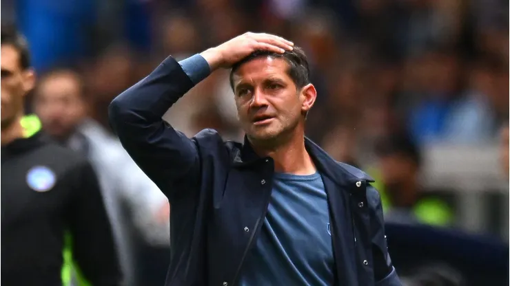 PARMA, ITALY - MAY 18: Cristian Chivu head coach of Parma calcio during the Serie A match between Parma and Napoli at Stadio Ennio Tardini on May 18, 2025 in Parma, Italy. (Photo by Alessandro Sabattini/Getty Images)