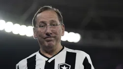 RJ - RIO DE JANEIRO - 23/11/2024 - BRASILEIRO A 2024, BOTAFOGO X VITORIA - John Textor dono da SAF do Botafogo antes da partida contra o Vitoria no estadio Engenhao pelo campeonato Brasileiro A 2024.