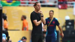 Filipe Luís, técnico do Flamengo. Foto: Gilvan de Souza/Flamengo.