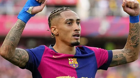 Raphinha é torcedor do Internacional. Foto: Alex Caparros/Getty Images