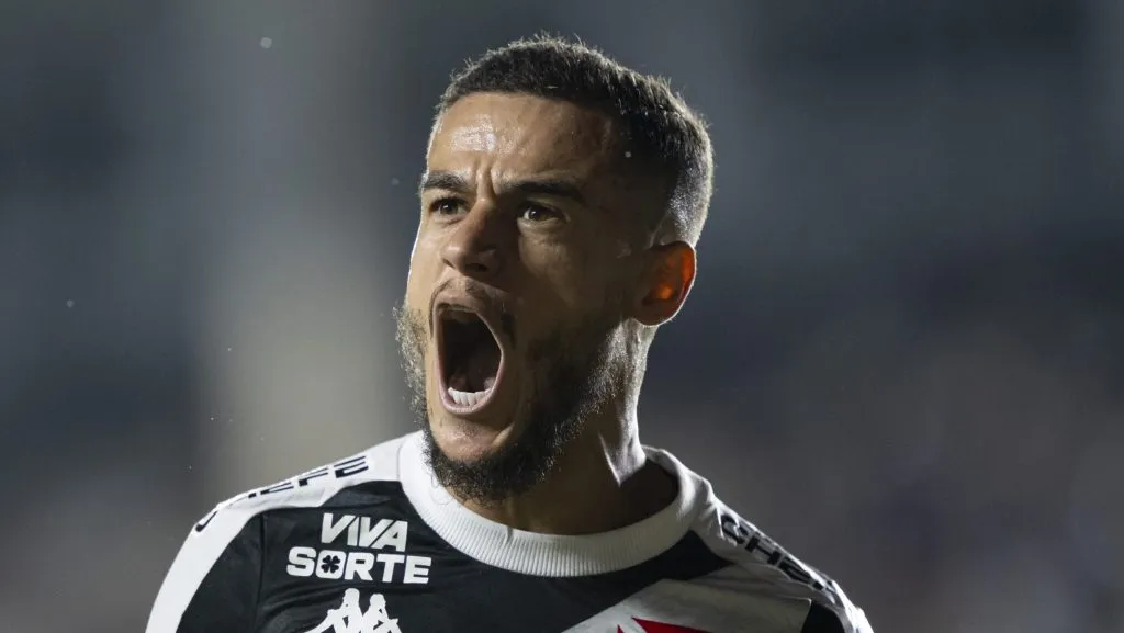 Coutinho pelo Vasco. Foto: Jorge Rodrigues/AGIF