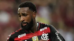 RJ - RIO DE JANEIRO - 01/06/2025 - BRASILEIRO A 2025, FLAMENGO X FORTALEZA - Gerson jogador do Flamengo durante partida contra o Fortaleza no estadio Maracana pelo campeonato Brasileiro A 2025.