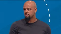 Felipe Melo, ex-volante e comentarista de TV Imagem: SporTV/Reprodução