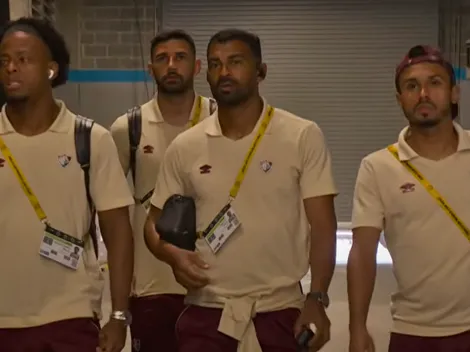 Fluminense se encontra no estádio para duelo contra a Internazionale