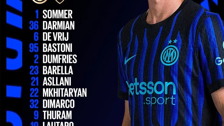 Foto: Inter de Milão/X