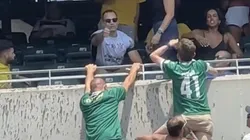 Torcedor do Corinthians em Palmeiras x Botafogo - Foto: Reprodução/ X